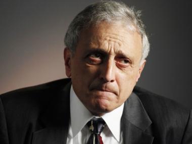 New York Republican gubernatorial candidate Carl Paladino speaks during an interview with The Associated Press in New York on Sept. 27, 2010.