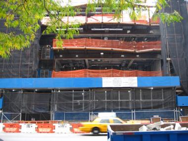 Lincoln Square Synagogue broke ground on its new building in 2007 and hoped to finish within 18 months.