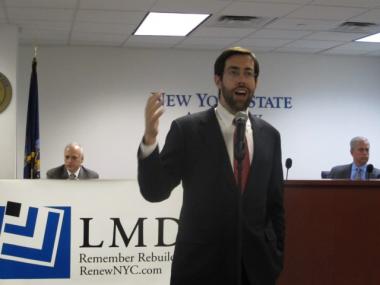 State Sen. Daniel Squadron said the revitalization of the East River Waterfront should be a top priority.