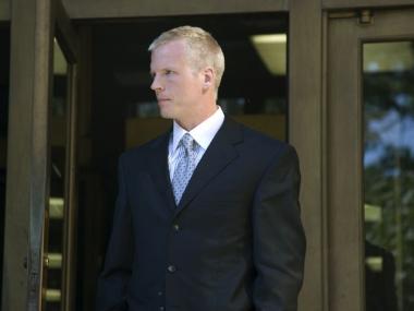 Chris Simms is on trial for allegedly smoking while under the influence of marijuana.