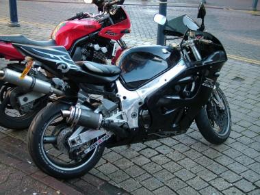 A Suzuki motorcycle was stolen from Laight Street last week.