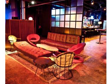 The lounge at Industry Bar.