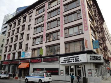 Tribeca Cinemas on Varick Street is Liberty Church's new home.