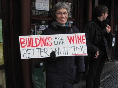 A woman rallies to preserve a nearly two-century-old property on Cooper Square by having the Landmarks Preservation Commission designate it a historic landmark.