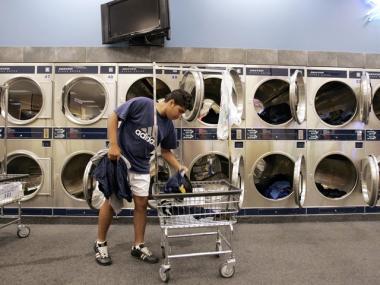 In Hell's Kitchen, good luck finding a laundromat.