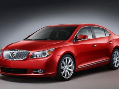 A red Buick Lacrosse was stolen from Hudson Street last week.
