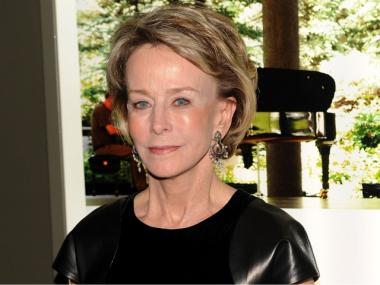 Anne Bass attends the premiere of 'Dancing Across Borders' at SVA Theater on March 24, 2010.
