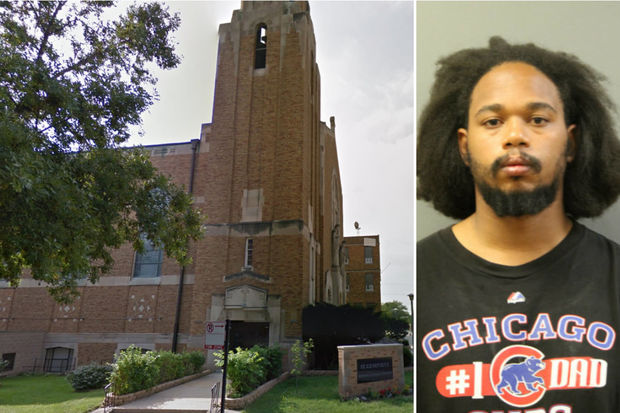  Raymond Luna was charged with arson and burglary of a church in the 4800 block of West Altgeld Street. St. Genevieve Church is in that block in Belmont Cragin. 