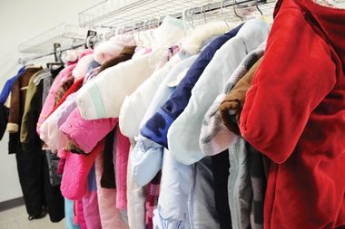  Last year, about 35 coats were donated in exchange for a haircut, the salon said.  