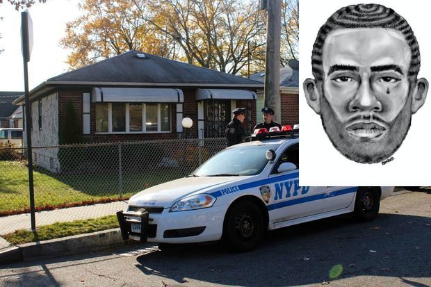  Police released a sketch of one of the suspects in the shooting of a state corrections officer and his wife at their Jamaica home in November. 