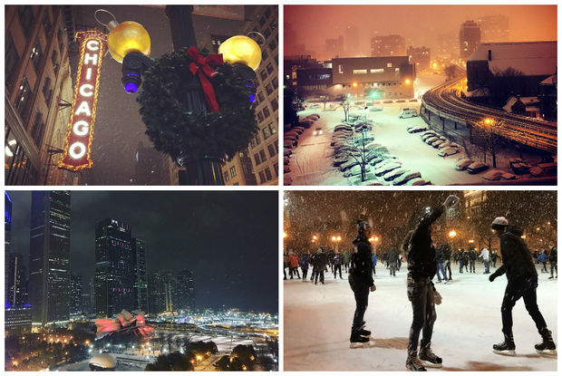 Chicago&#039;s 1st Big Snow: Check Out Pics From Around The City (PHOTOS) - Downtown - Chicago - DNAinfo