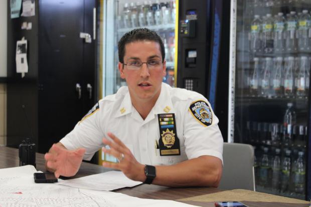  Captain Brian Bohannon, executive officer for the 113th Precinct. 