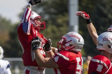  Saint Xavier University's football team was ranked No. 10 in a 2016 NAIA Football Coaches' Preseason Top 25 Poll released late Monday. 