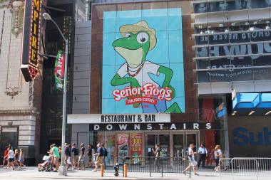  Señor Frog's at 260 W. 42nd St., between Seventh and Eighth avenues. 