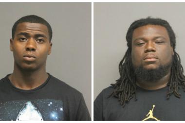  Brandon West (left) and Willie Daniels are facing charges, police said. 