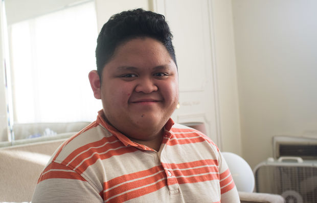  Galahad Abella, 17, had a tumor removed from near his spine earlier this year through minimally-invasive surgery at Mt. Sinai. The accomplished singer hopes to study music or science when he attends college. 