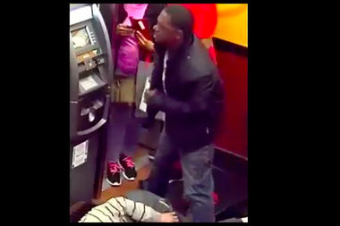 Darrick Moore, 53, was arrested after robbing a man who was beaten unconscious inside Texas Chicken and Burgers on Ocean Avenue on March 1, police said.