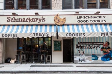  Schmackary's at 362 W. 45th St., near Ninth Avenue.  